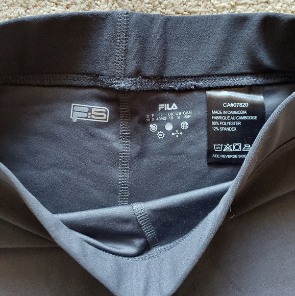 Fila Women's Athletic Shorts, Grey, S - Picture 4 of 5